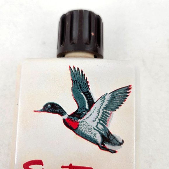 Vintage Sportsman Talc 2.5 Oz Health Beauty Glass Bottle - Picture 6 of 7